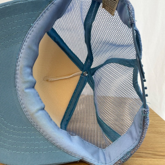 Voyager Hotel North Bay Ontario Blue White Trucker Hat NEW - Picture 4 of 10